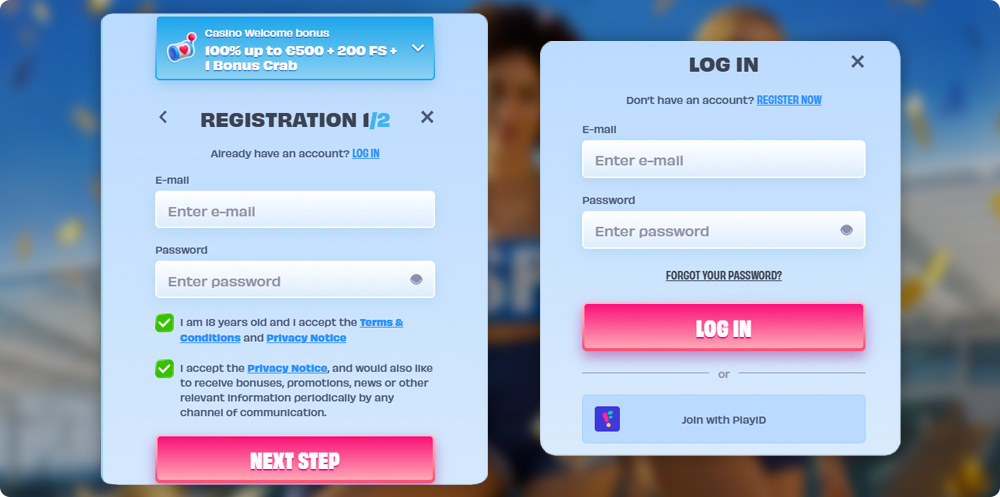 OnlySpins Casino Login and Registration
